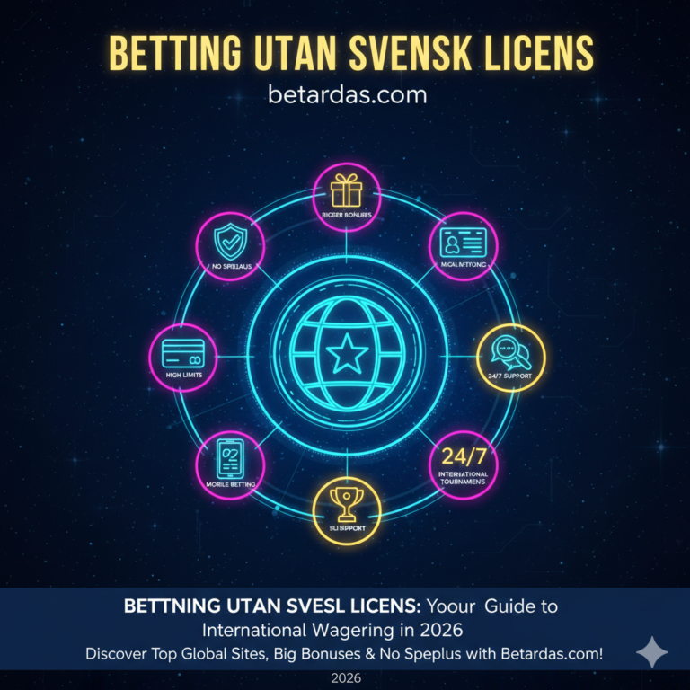 Betting Utan Svensk Licens: Your Guide to International Wagering in 2026 betting utan svensk licens at betardas.com