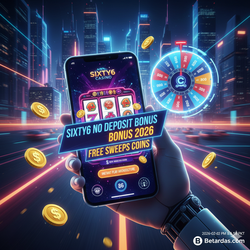 Sixty6 Casino Review 2026: No Deposit Bonuses & 8K Slots